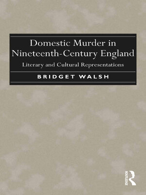 cover image of Domestic Murder in Nineteenth-Century England